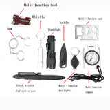 10 in 1 Outdoor emergency kit