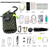 29 in 1 SOS field survival box