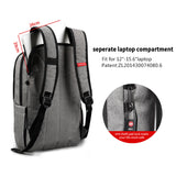 Anti-Theft Waterproof Backpack With Laptop compartment