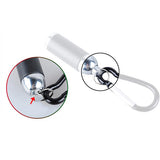 Mini clip on LED flashlight