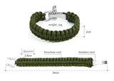Survival Paracord Bracelet