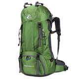 Free Knight 60L Waterproof Backpack w/ Rain Cover