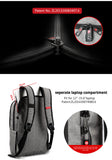 (USB) Anti-Theft Waterproof Backpack With Laptop compartment